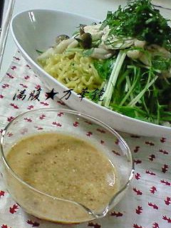 すし酢で!胡麻たっぷり冷やし中華のタレ-レシピのメイン写真