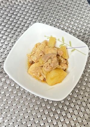 長いもと鶏肉の梅照り焼き-レシピのメイン写真