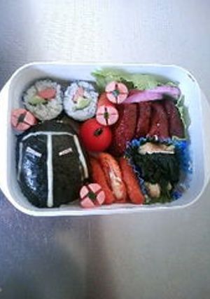 キャラ弁☆キン肉マンのウォーズマン-レシピのメイン写真