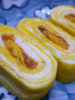 卵焼き☆ふりマヨ入り(たらこ)-レシピのメイン写真