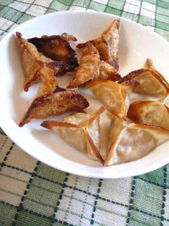 サモサ風☆揚げ&焼きギョウザ-レシピのメイン写真
