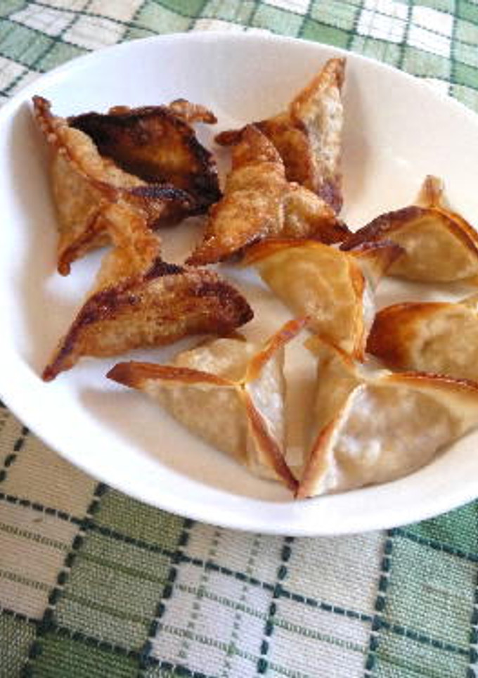 サモサ風☆揚げ＆焼きギョウザ-レシピのメイン写真