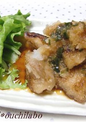 鶏もものおろしネギポンソース-レシピのメイン写真