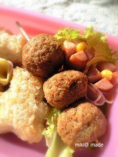 お弁当に 冷凍ストック肉団子deつくね串-レシピのメイン写真