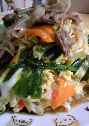 野菜と豚がいっぱい丼☆電子レンジver.-レシピのメイン写真