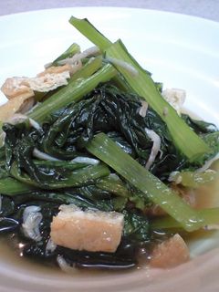ササッと♪ ほっこり♡青菜の煮浸し-レシピのメイン写真