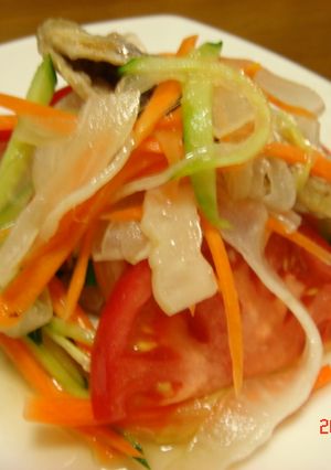 野菜たっぷり★豆あじの南蛮漬け-レシピのメイン写真
