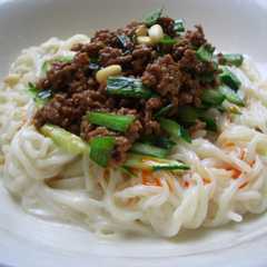 冷麺でコシ！汁なしタンタン麺-レシピのメイン写真