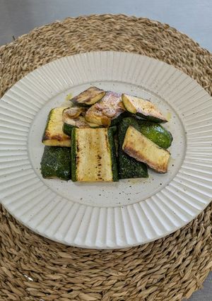 夏のごちそう!ズッキーニステーキ-レシピのメイン写真