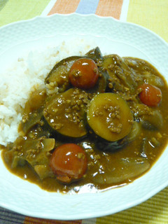 ★茄子とズッキーニとトマトの夏カレー★-レシピのメイン写真