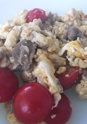 ☆Love離乳食☆卵とトマトのバター炒め-レシピのメイン写真