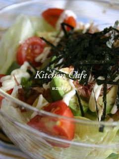 豆腐とアボカドの和風サラダ-レシピのメイン写真