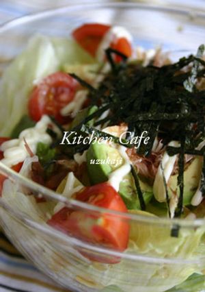 豆腐とアボカドの和風サラダ-レシピのメイン写真
