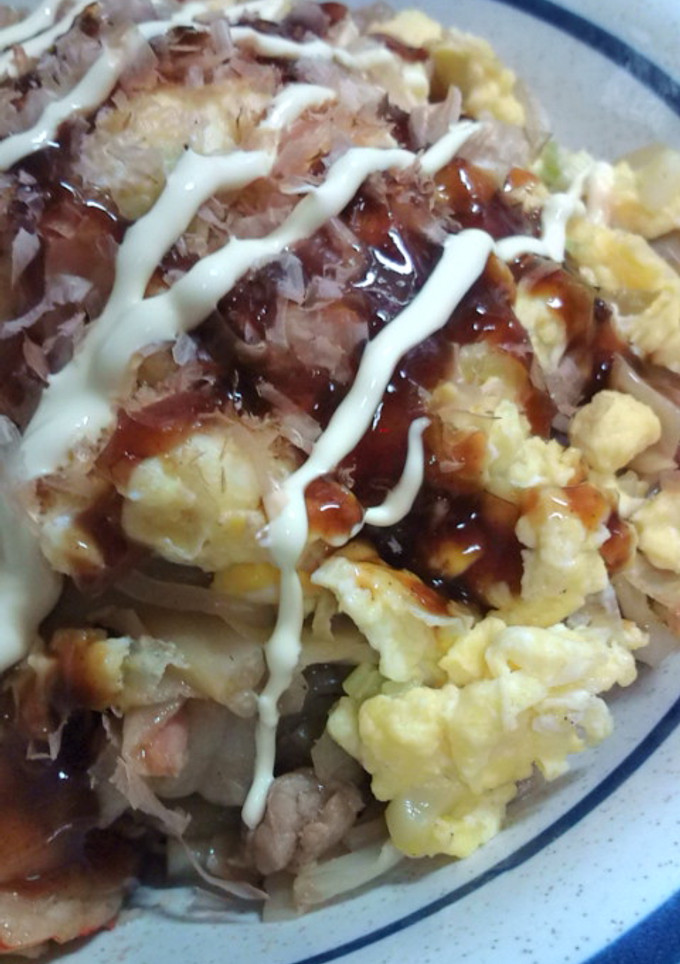 お好み焼き風 キャベツと糸こん炒め-レシピのメイン写真