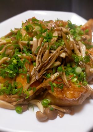鶏むね肉ときのこのポン酢蒸し焼き-レシピのメイン写真
