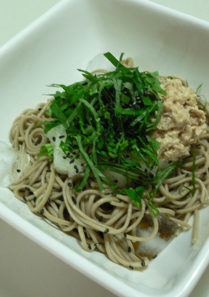 たっぷり大根おろしとツナの冷たいお蕎麦☆-レシピのメイン写真