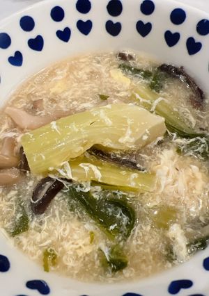 新生姜香る　青梗菜の中華スープ-レシピのメイン写真