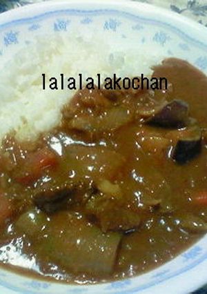 夏カレー我が家風-レシピのメイン写真