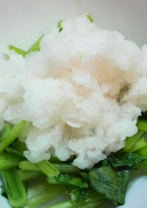 作り方3行 小松菜大根おろし和え-レシピのメイン写真