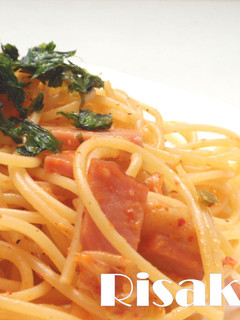 キムチ・クリームパスタ-レシピのメイン写真