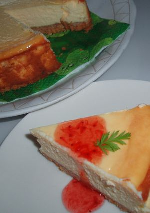絶対おいしい❤ベイクドチーズケーキ-レシピのメイン写真