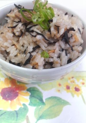 ヒジキたっぷり♪ヒジキご飯☆☆-レシピのメイン写真