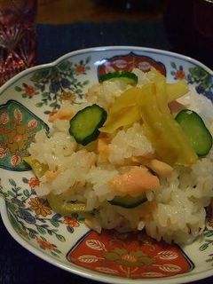 しゃけときゅうりのお寿司-レシピのメイン写真
