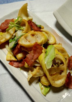 破竹とベーコンの和風ペペロン味-レシピのメイン写真