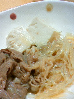 あっさり春雨入り肉豆腐-レシピのメイン写真
