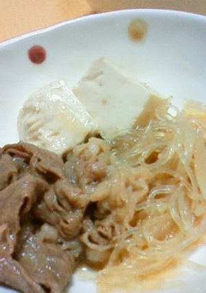 あっさり春雨入り肉豆腐-レシピのメイン写真