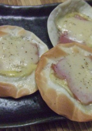 私のおつまみ 餃子の皮-レシピのメイン写真