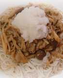 デトックス♪きのこ三昧★おろしそうめん