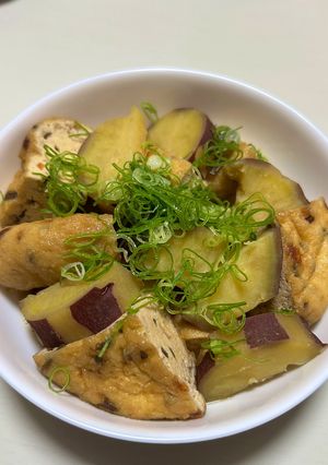 がんもとさつまいもの煮物-レシピのメイン写真