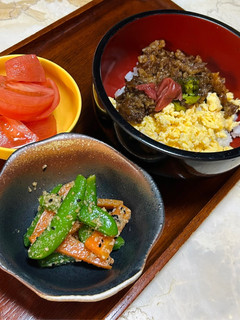 【健康介護】スナップエンドウの胡麻和え-レシピのメイン写真