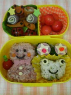 ☆季節キャラ弁☆♪梅雨バージョン♪-レシピのメイン写真