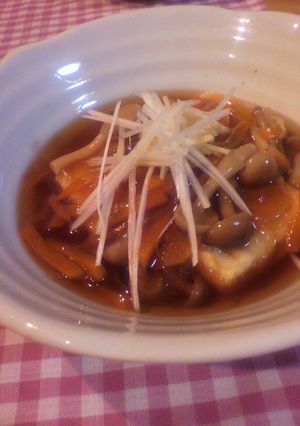 ◆揚げ出し豆腐のあんかけ◆-レシピのメイン写真