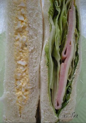 おとなの味☆やみつきサンド（ハムチー）-レシピのメイン写真