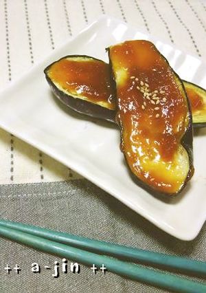 なすのしぎ焼き（田楽）-レシピのメイン写真