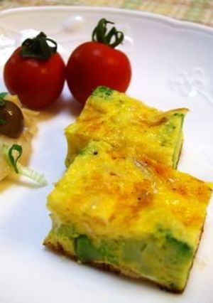 ブロッコリーとチーズのフリッタータღ-レシピのメイン写真