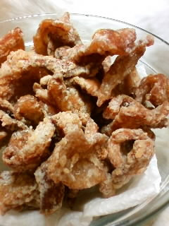 鶏皮のめっちゃカリカリ揚げ-レシピのメイン写真