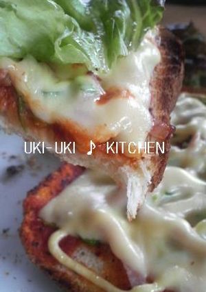 マヨ味☆ピザトースト-レシピのメイン写真