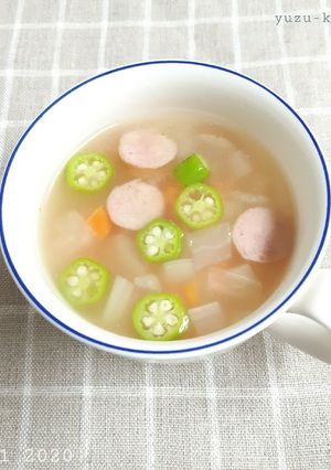 ウェイパーde簡単野菜スープ-レシピのメイン写真