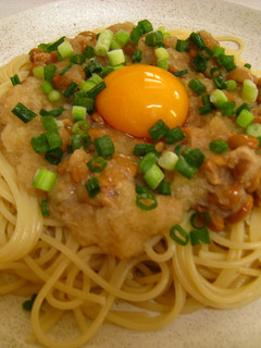 納豆おろしパスタ-レシピのメイン写真