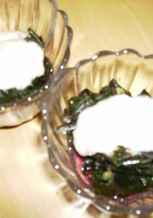 金時草の酢の物-レシピのメイン写真