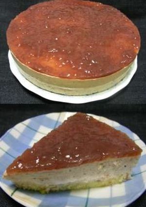 巨峰とヨーグルトのムースケーキ-レシピのメイン写真