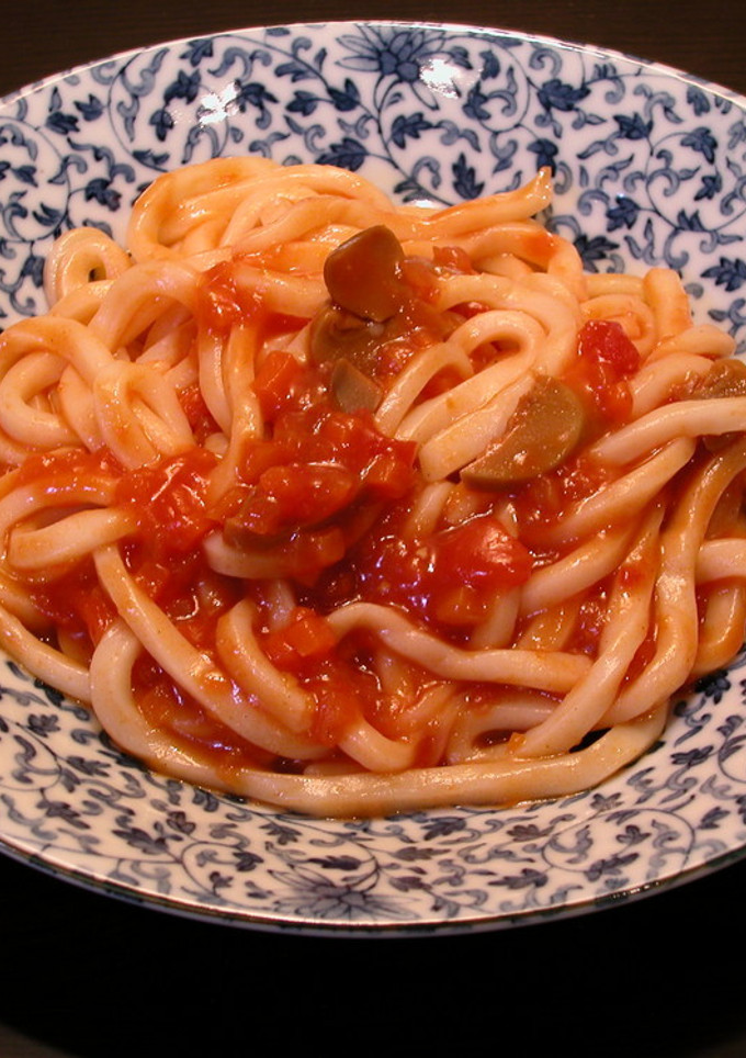 うどんスパ！安くて簡単、和風イタリアン-レシピのメイン写真