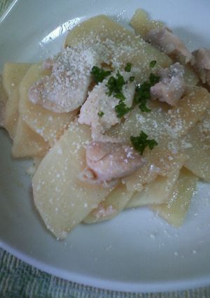 新じゃがいもと鶏肉の簡単炒め-レシピのメイン写真