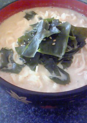 がっつり☆ゴママヨラーメンご飯-レシピのメイン写真
