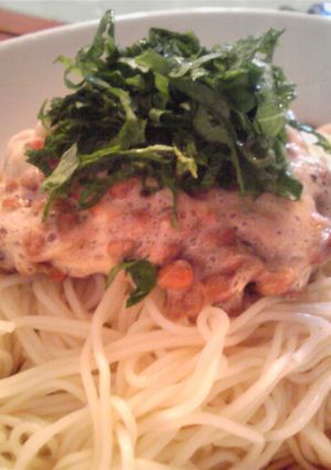 梅納豆そうめん-レシピのメイン写真