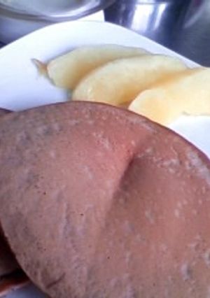 チョコレートホットケーキ-レシピのメイン写真